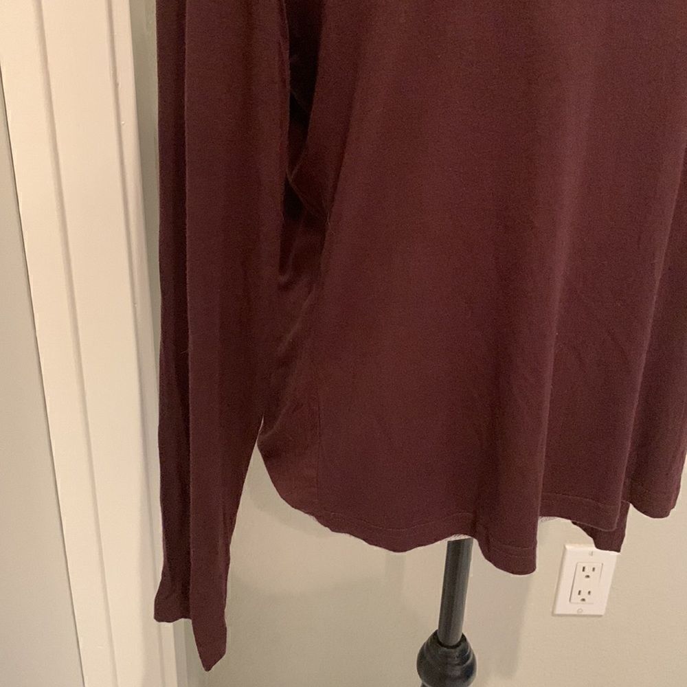 Script Brown Tee  - Picture 3 of 5